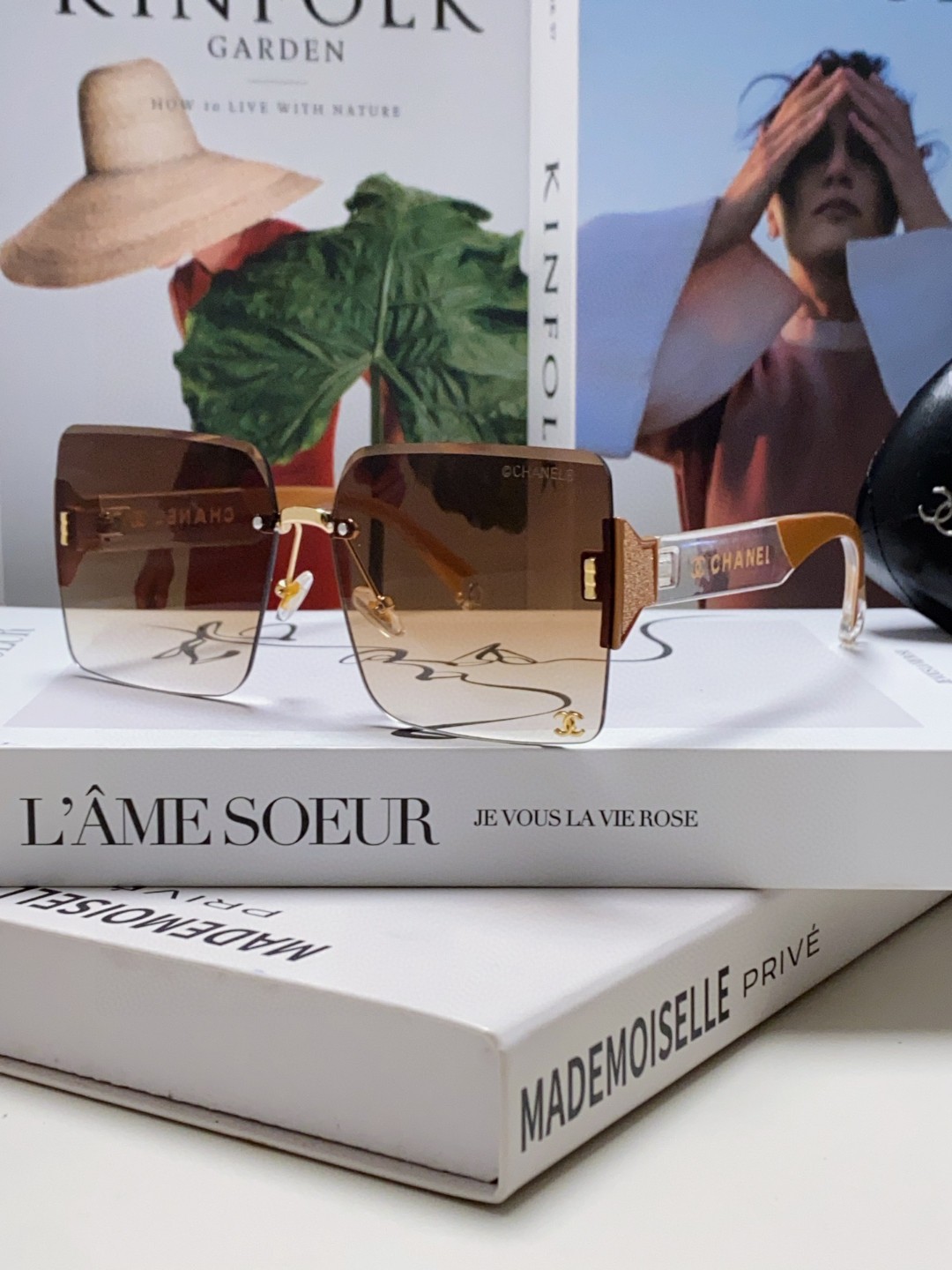 【Chanel】2025 Oversized CC Sunglasses丨Women's Fashion丨Celebrity Style - Image 6