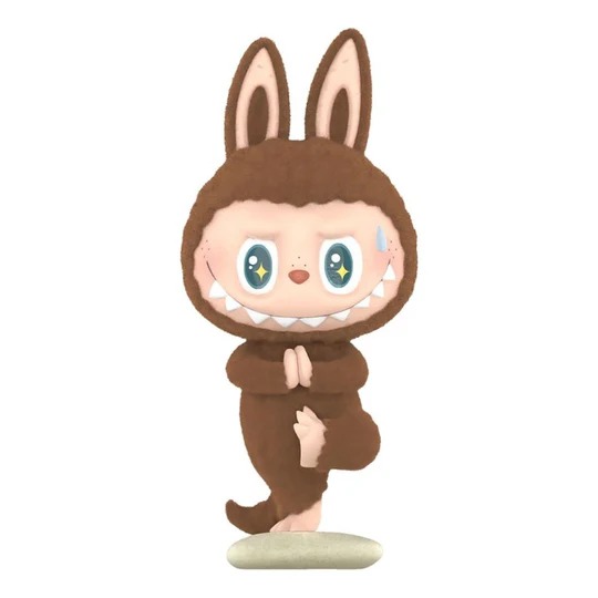 Pop Mart The Monsters Labubu Lazy Yoga 'Coach' Secret Edition