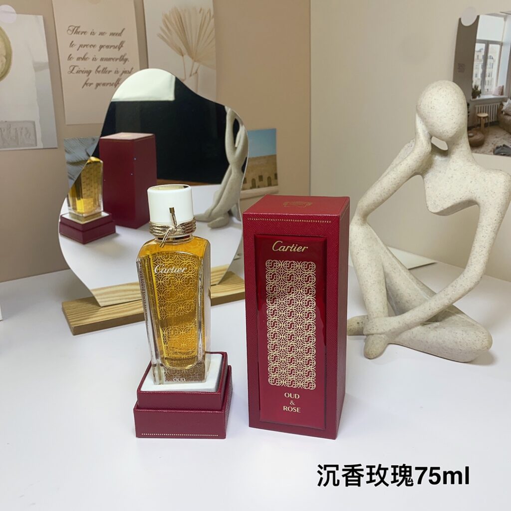 【Luxury Replica】Cartier Oud & Pink Perfume丨75ml Exclusive丨Oriental Woody