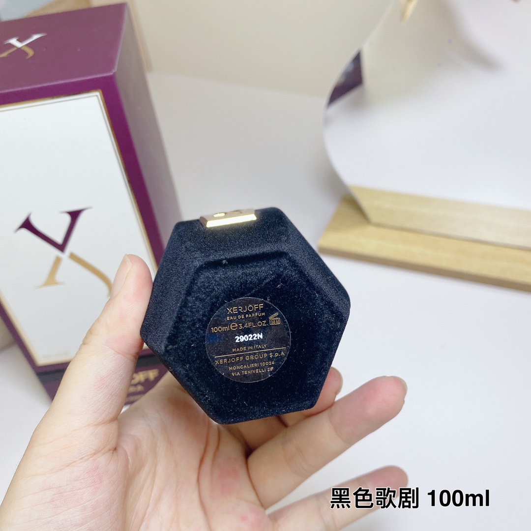 【Xerjoff】Opera Black EDP丨Oriental Leather & Woods丨Natural Ambergris丨100ml Haute Parfumerie - Image 3