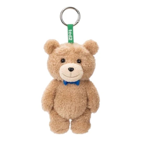 Pop Mart Ted2 Teddy Bear Action Plush Pendant 'Bow Tie Bear'