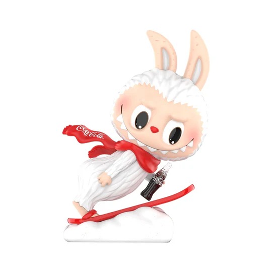 Pop Mart x Coca-Cola The Monsters Labubu Figure 'Snowy Mountain'
