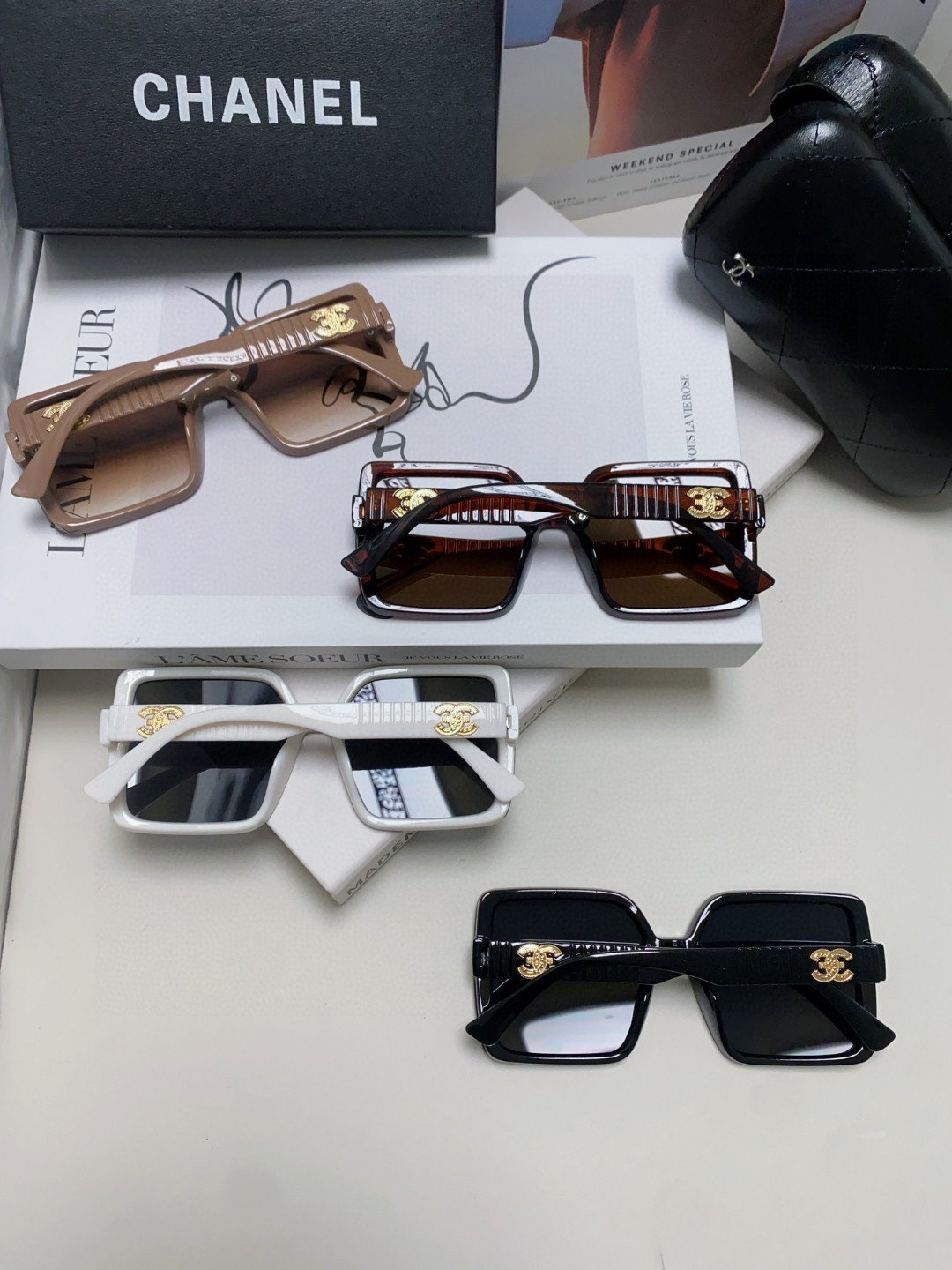 【Chanel】2025 Polarized Sunglasses丨UV Protection丨Korean Fashion Trend - Image 7