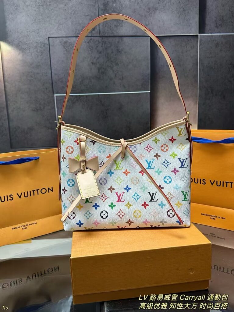 Louis Vuitton Tri-Color Commuter Bag (31×22cm)