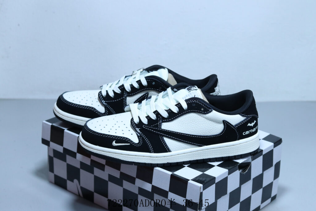 Air Jordan 1 Low "Reverse Swoosh" 2023 Retro - 1:1 Selected Replica | US 4.5-11/EU 36-45