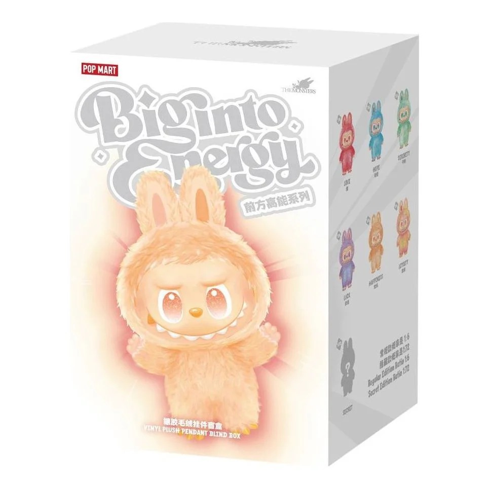 Pop Mart The Monsters Labubu Big into Energy Pendant Sealed Case (1 Blind Box)