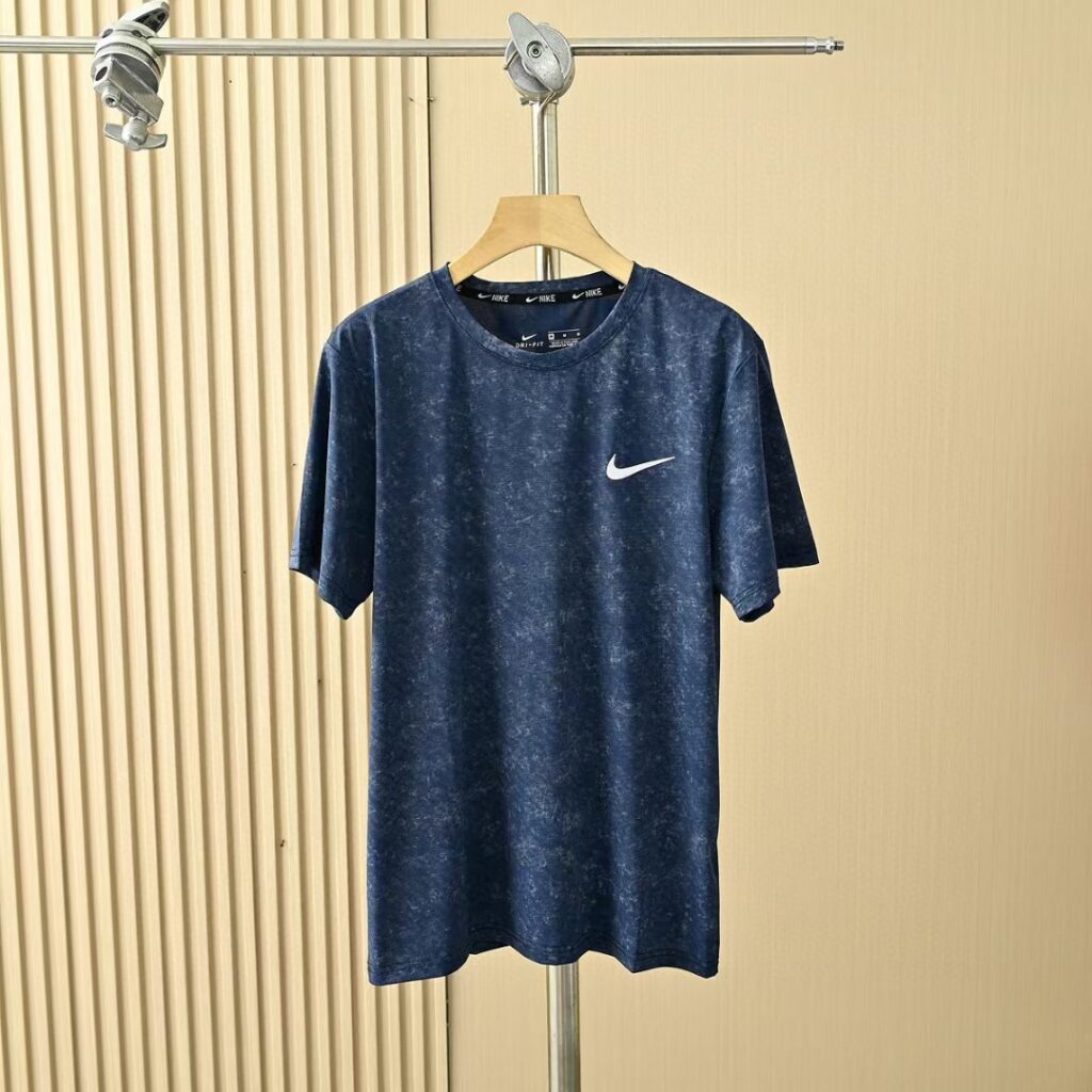 Nike Camo Quick-Dry T-Shirt | Nylon/Spandex Blend | Stretch & Breathable | 3 Colors