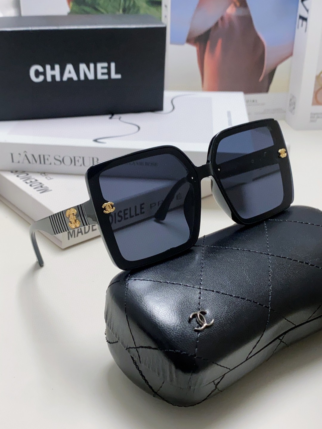 【Chanel】2025 Polarized Sunglasses丨UV Protection丨Korean Fashion Trend - Image 8