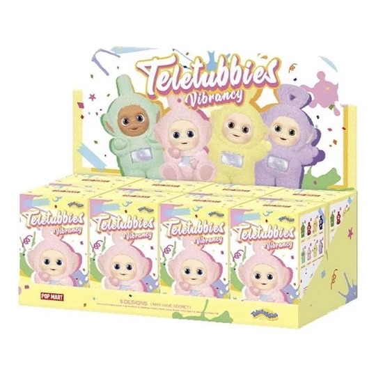 Pop Mart Teletubbies Vibrancy Figures Sealed Case (8 Blind Boxes)