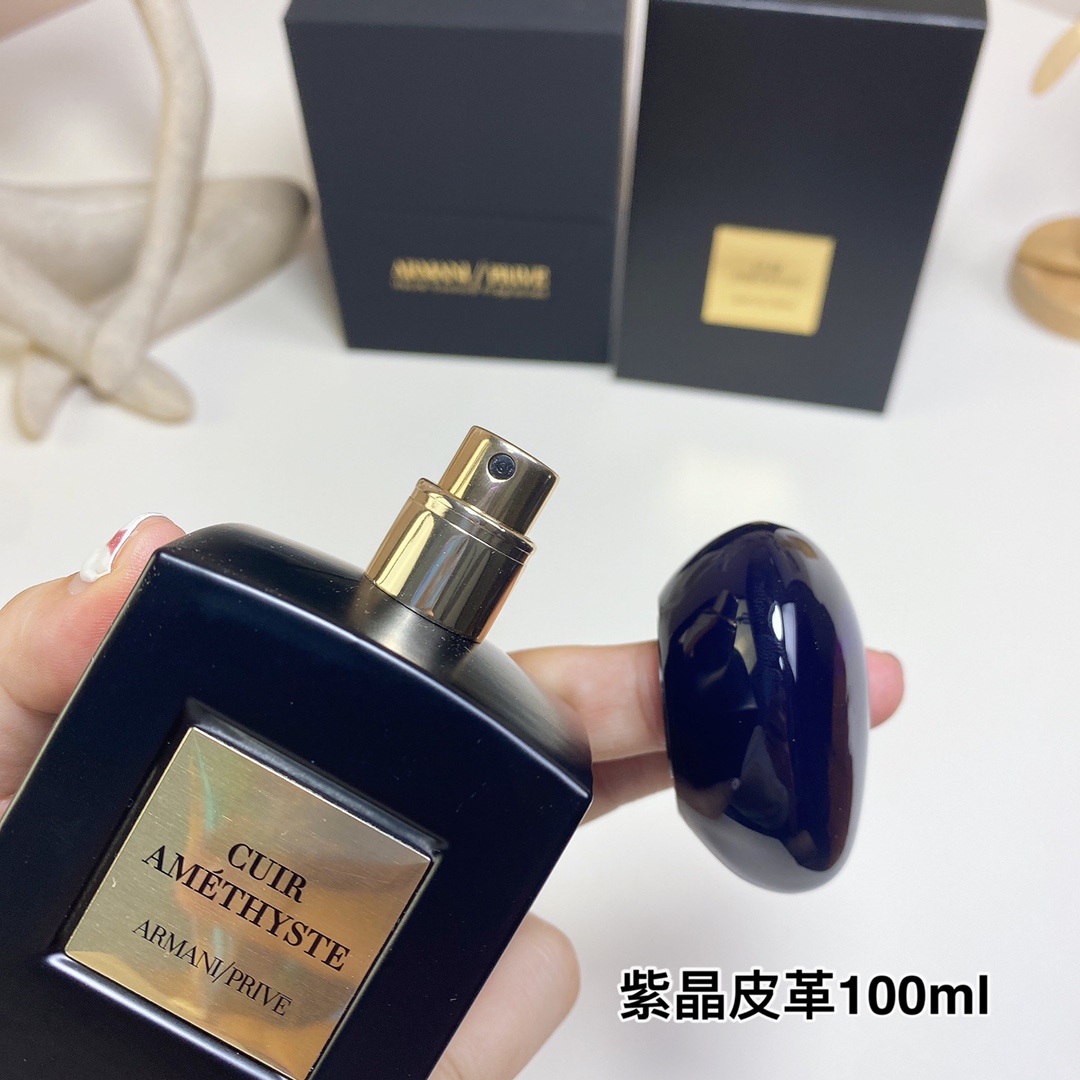 Giorgio Armani Privé Cuir Améthyste Eau de Parfum - Velvet Violet Leather - Image 4