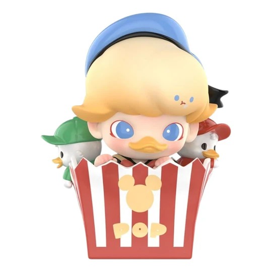 Pop Mart Disney Dimoo World Figure 'Donald Duck Popcorn'