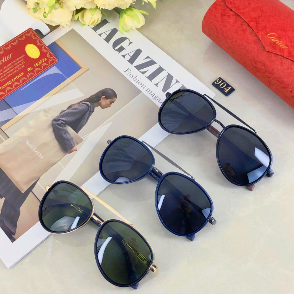 【Cartier】Men's Sunglasses丨Polarized Lenses丨Metal Frame丨High-End Replica
