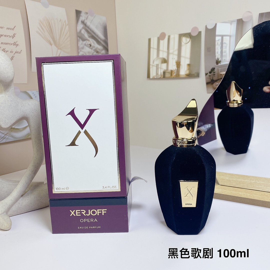【Xerjoff】Opera Black EDP丨Oriental Leather & Woods丨Natural Ambergris丨100ml Haute Parfumerie - Image 6