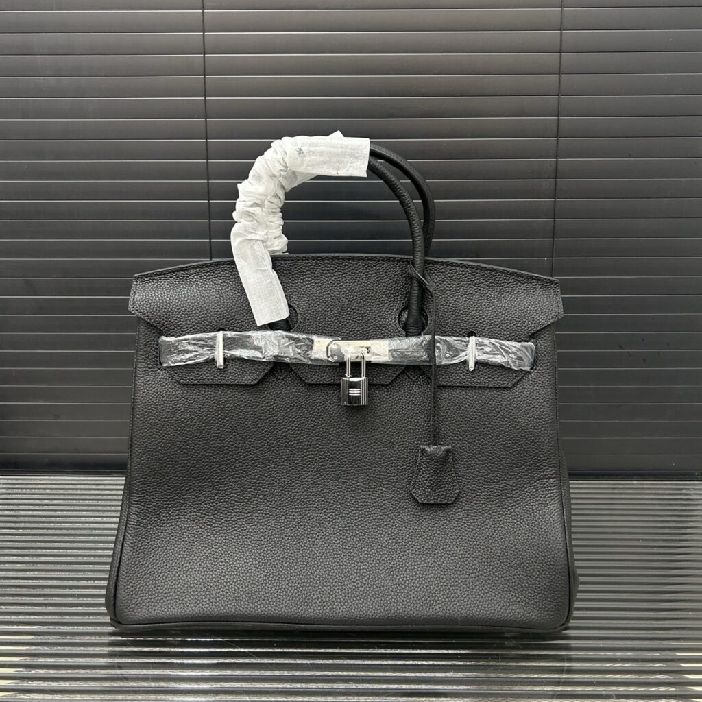 Hermès Birkin 35 Briefcase - 35cm Lychee-Grain Cowhide (Men's Business Bag, Original Fabric)