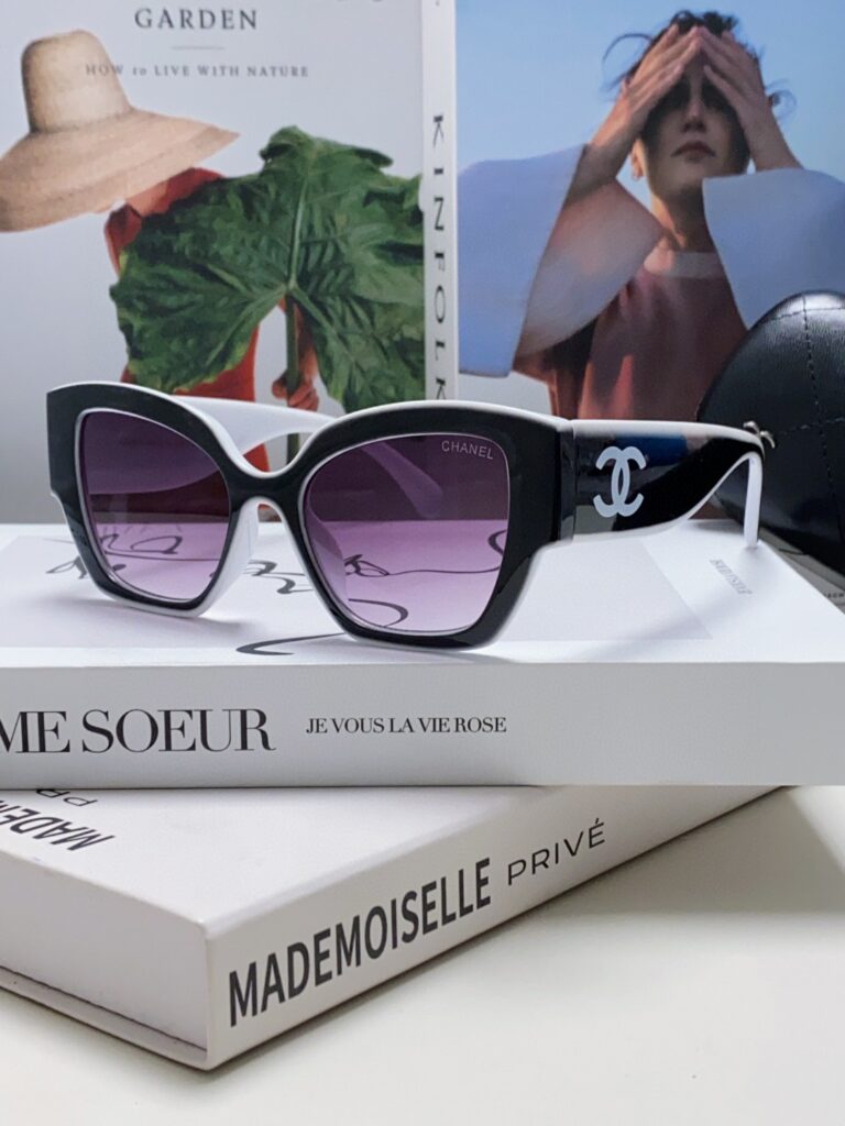 【Chanel】2025 Two-Tone Sunglasses CH6058丨Women's Bestseller丨Celebrity Style