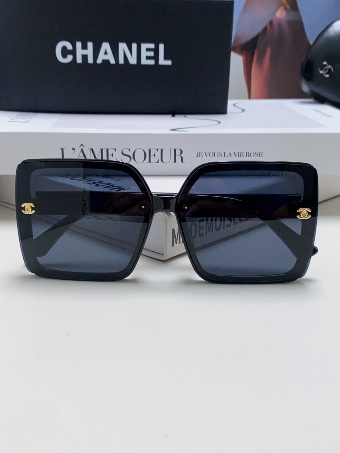 【Chanel】2025 Polarized Sunglasses丨UV Protection丨Korean Fashion Trend