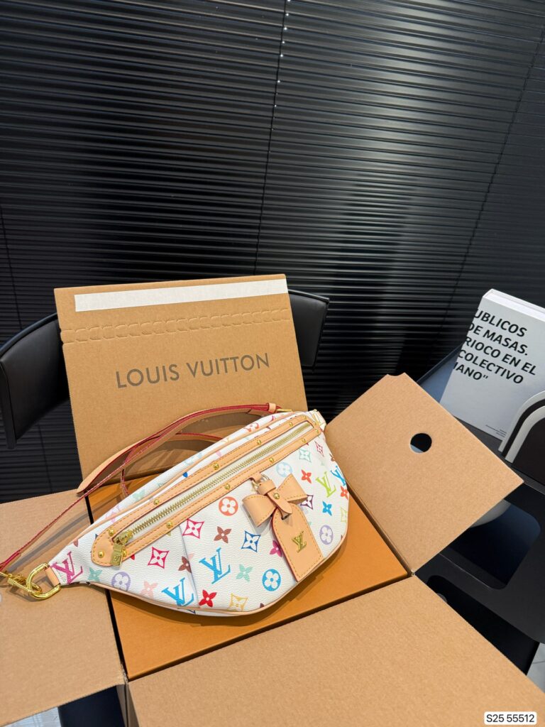 Louis Vuitton LV Monogram Chest Bag 38x18cm with Airplane Folding Box