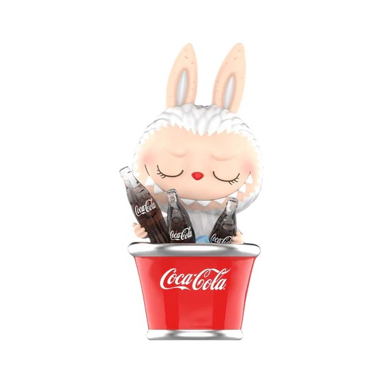 Pop Mart x Coca-Cola The Monsters Labubu Figure 'Time to Cool Down'