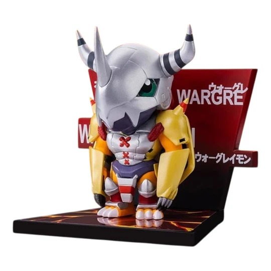Pop Mart Digimon Fridge Magnet Sealed Case 'War Greymon'