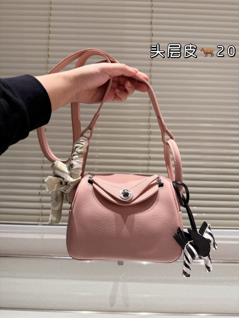 Hermès Lindy Shoulder Bag - Small 18×13cm (Imported Top-Grain Cowhide, Gift Box Included)
