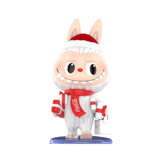 Pop Mart x Coca-Cola The Monsters Labubu Figure 'Gift Delivery'
