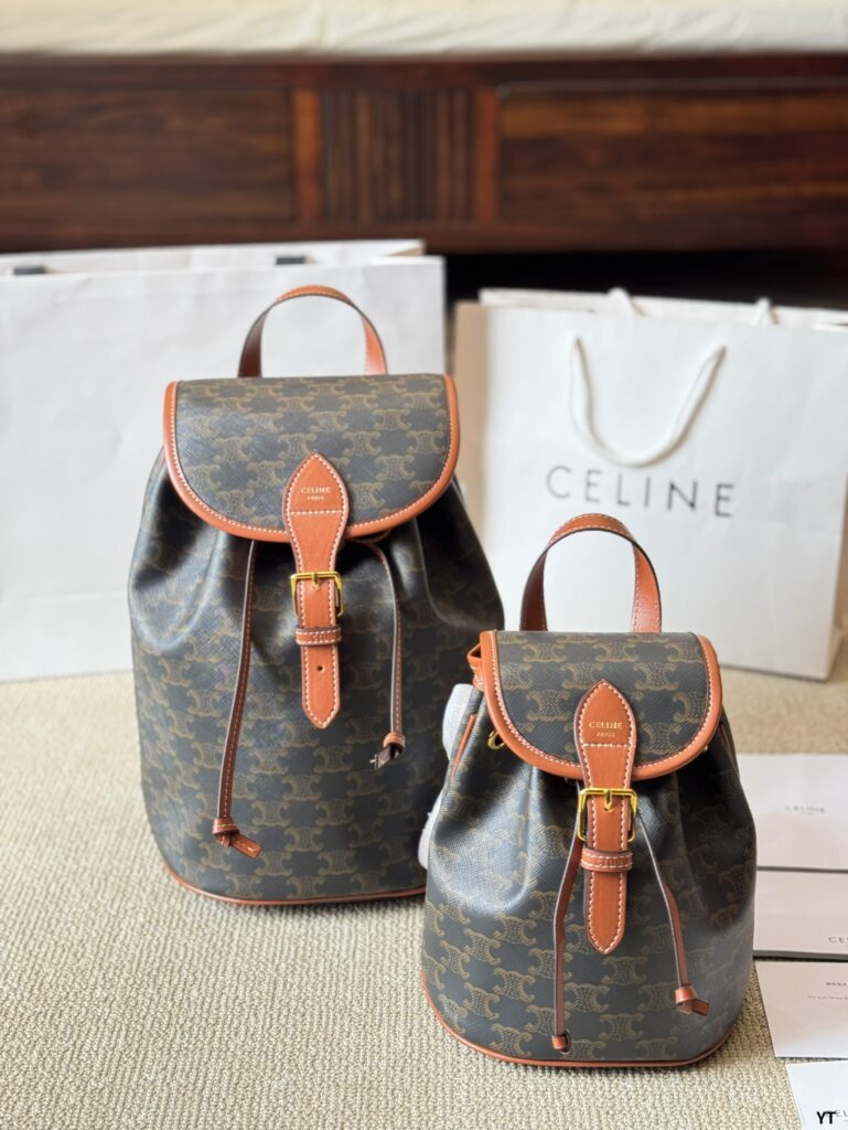 Celine New Monogram Backpack (Large 23cm/Small 18cm) - Cowhide Leather