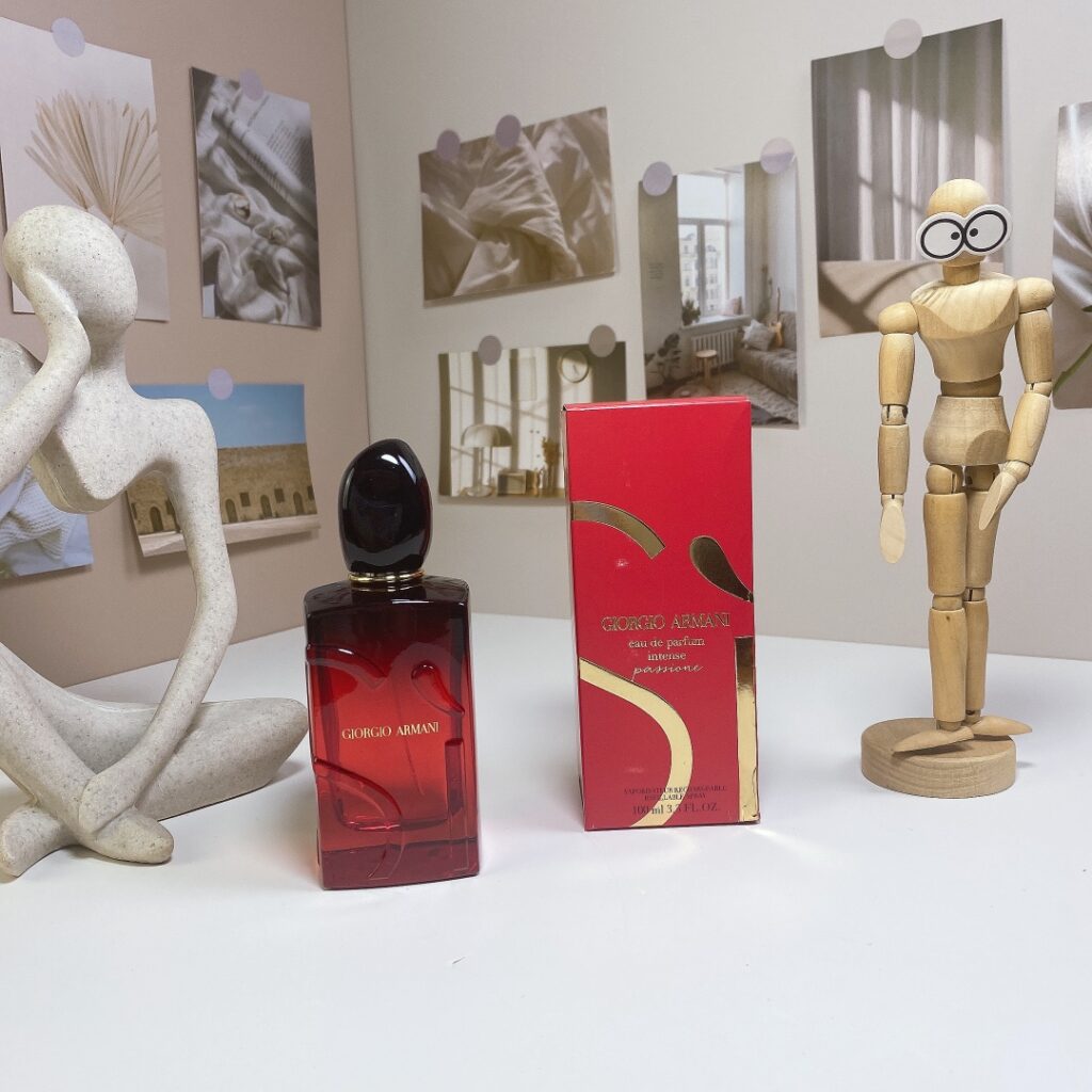 Giorgio Armani Sì Passione EDP Laser Limited Edition | Collector's Red Perfume | Blackcurrant Rose Vanilla