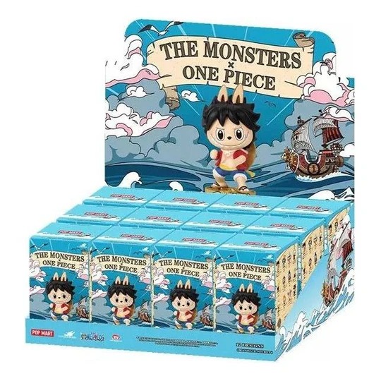 Pop Mart One Piece The Monsters Labubu Sealed Case (12 Blind Boxes)