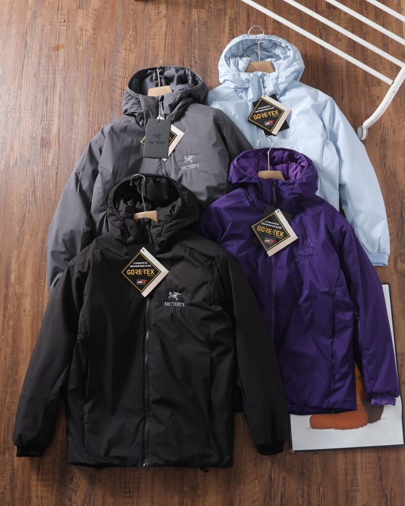 Arcteryx Atom AR Hoody couple with windproof, warm and solid color leisure sports hooded cotton-padded jacket coat Astro Boy