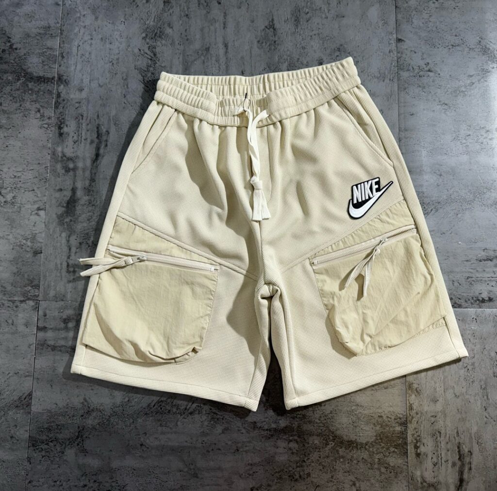 Nike Waffle Retro Shorts | Couple's Edition | 1:1 Replica | 3D Embroidered Logo | Side Slit Design