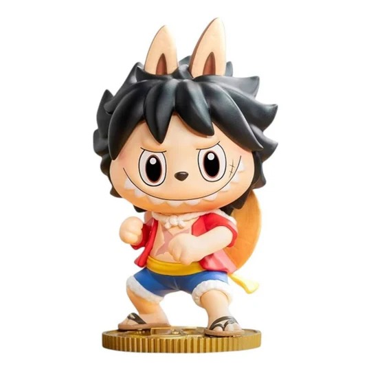 Pop Mart One Piece The Monsters Labubu 'Monkey.D.Luffy'