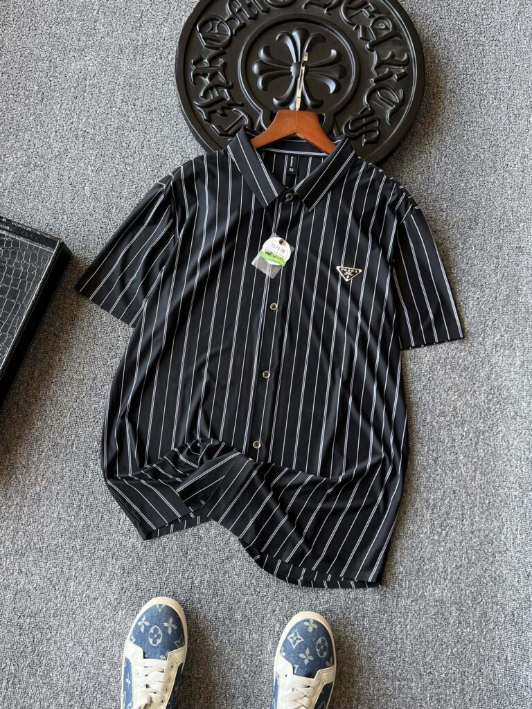 Prada Office Shirt | Luxury Ice-Oxygen Wrinkle-Free