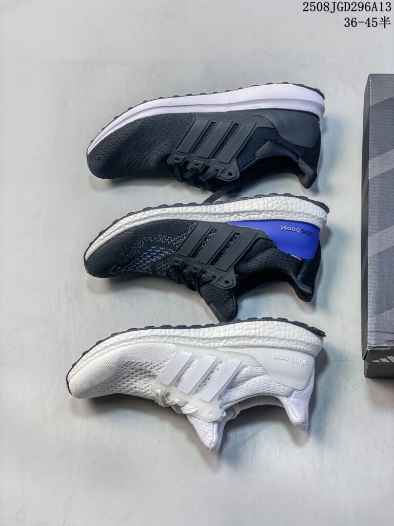 Adidas ULTRABOUNCE Sneakers | Men's & Women's Cushioned Running Shoes | Knit Upper & Stretchweb Outsole