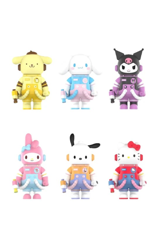 Pop Mart Mega Space Molly Sanrio Characters 400% Sealed Case (6 Blind Boxes) - Image 2
