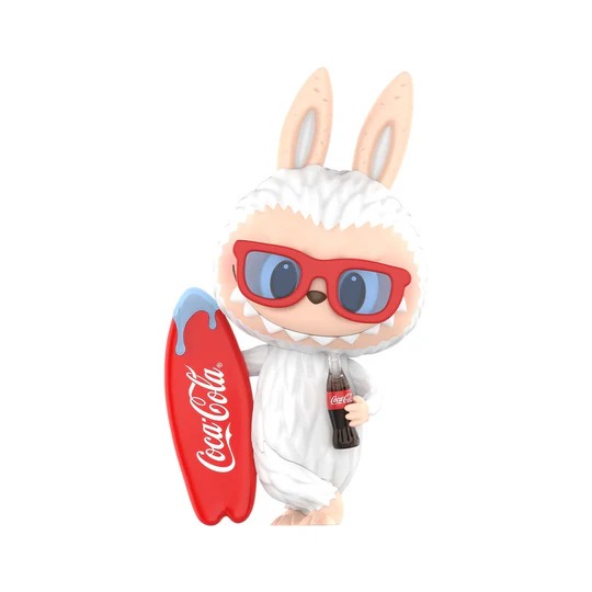 Pop Mart x Coca-Cola The Monsters Labubu Figure 'Surf With Me'
