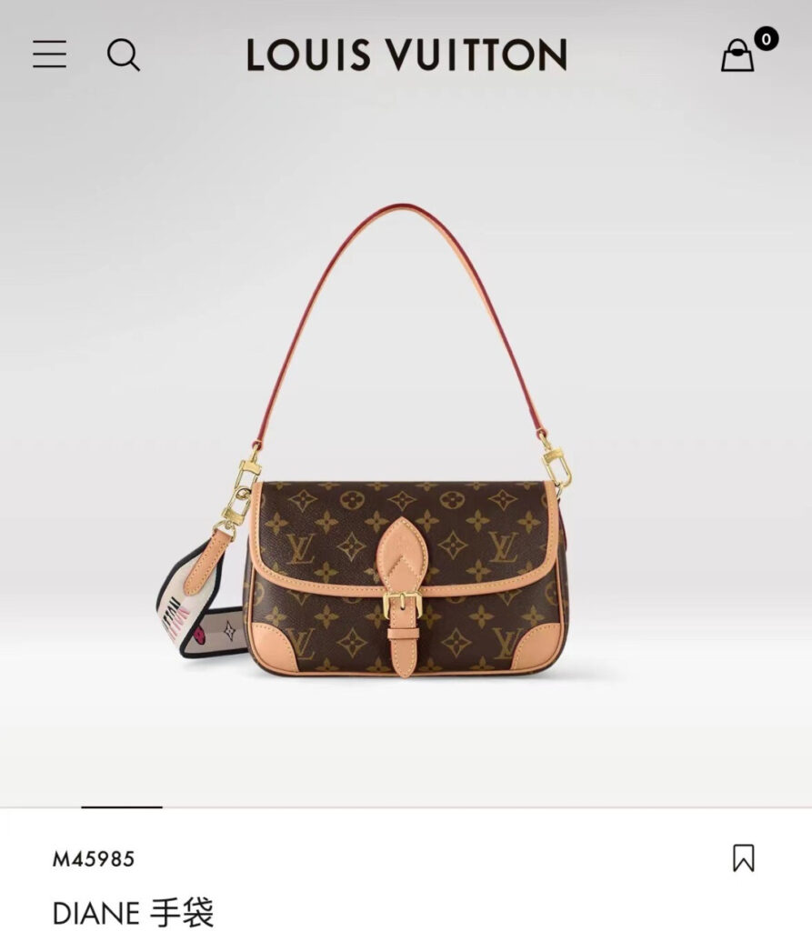 Louis Vuitton 478762 Bag Size 24, 15