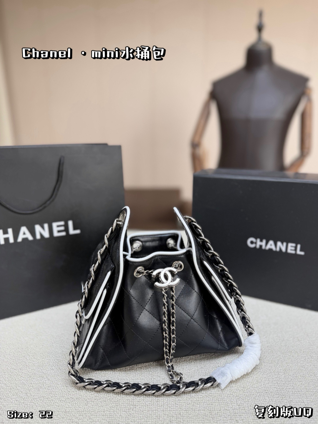 Chanel 562284 Bag Size 22, 16