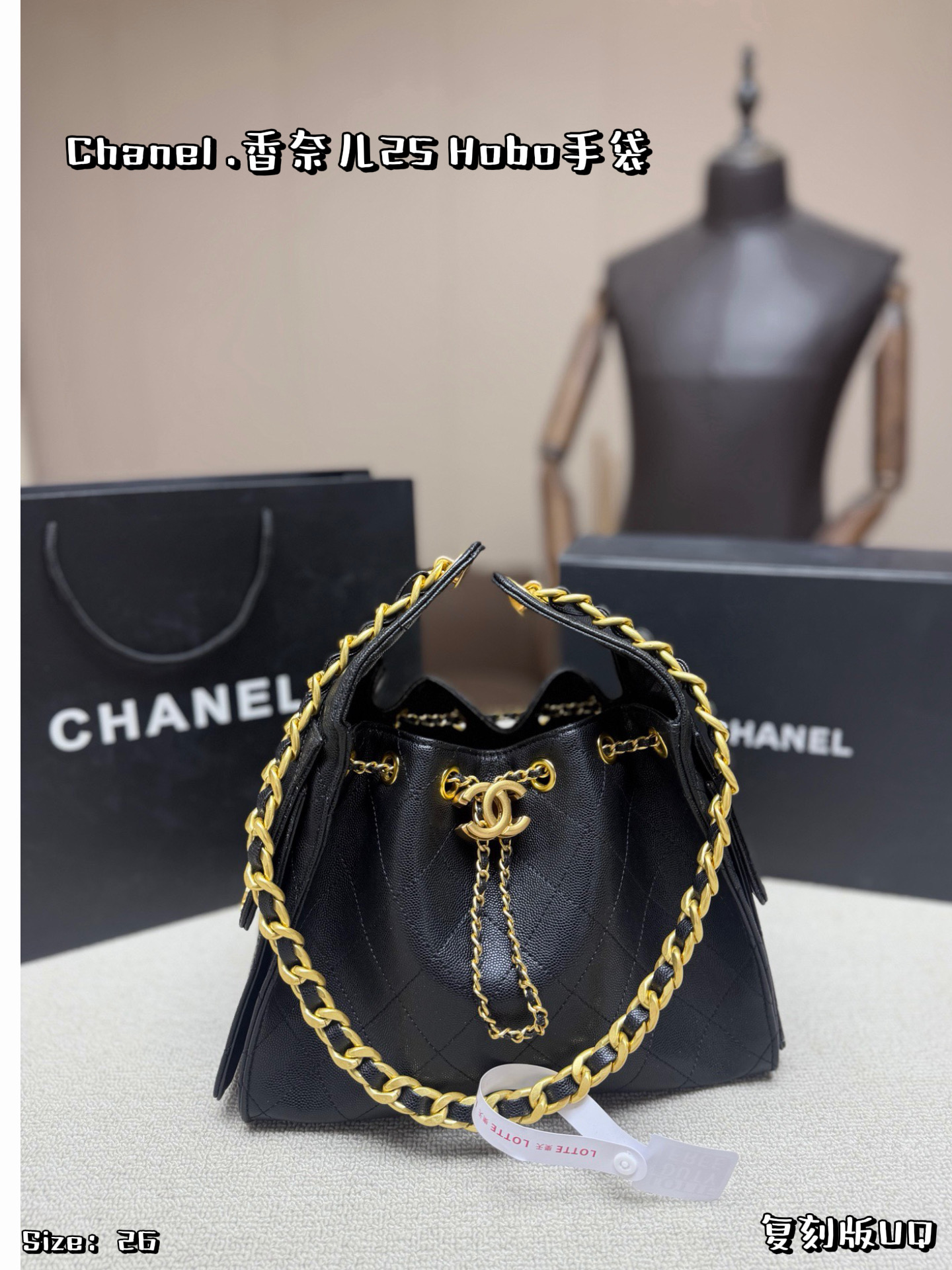 Chanel 578225 Bag Size 25, 26, 20